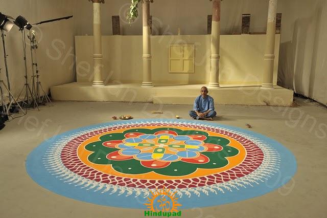 Rangoli design 1 Janak